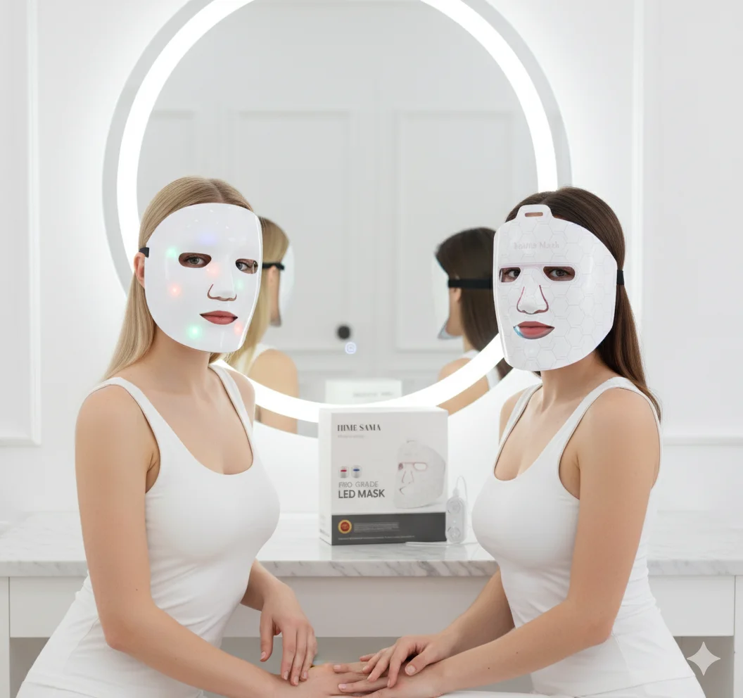 Máscaras LED Faciales para Piel Sensible