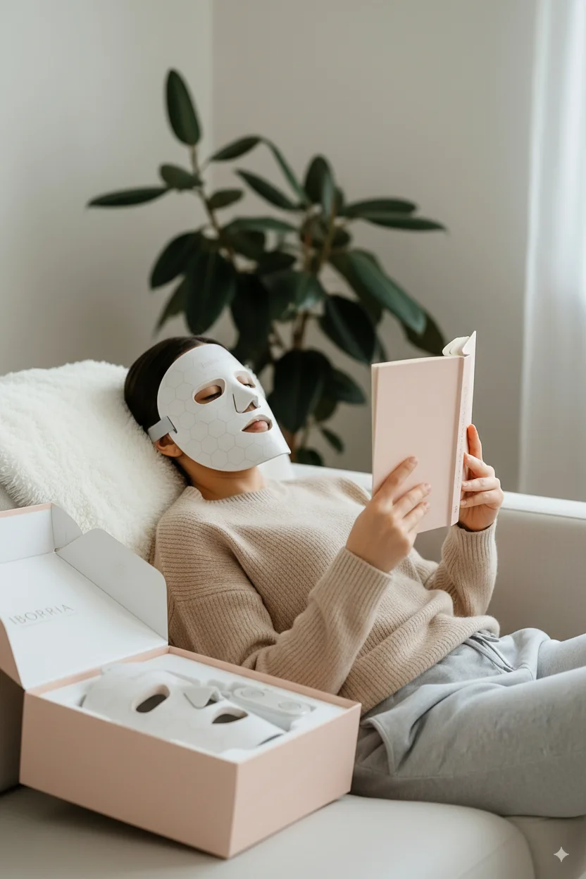Máscara LED Facial Iborria