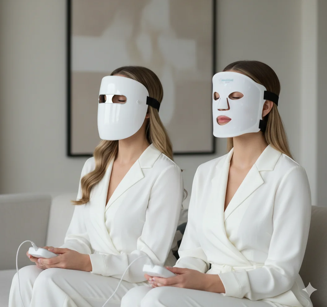 Máscaras LED Faciales para Piel Sensible