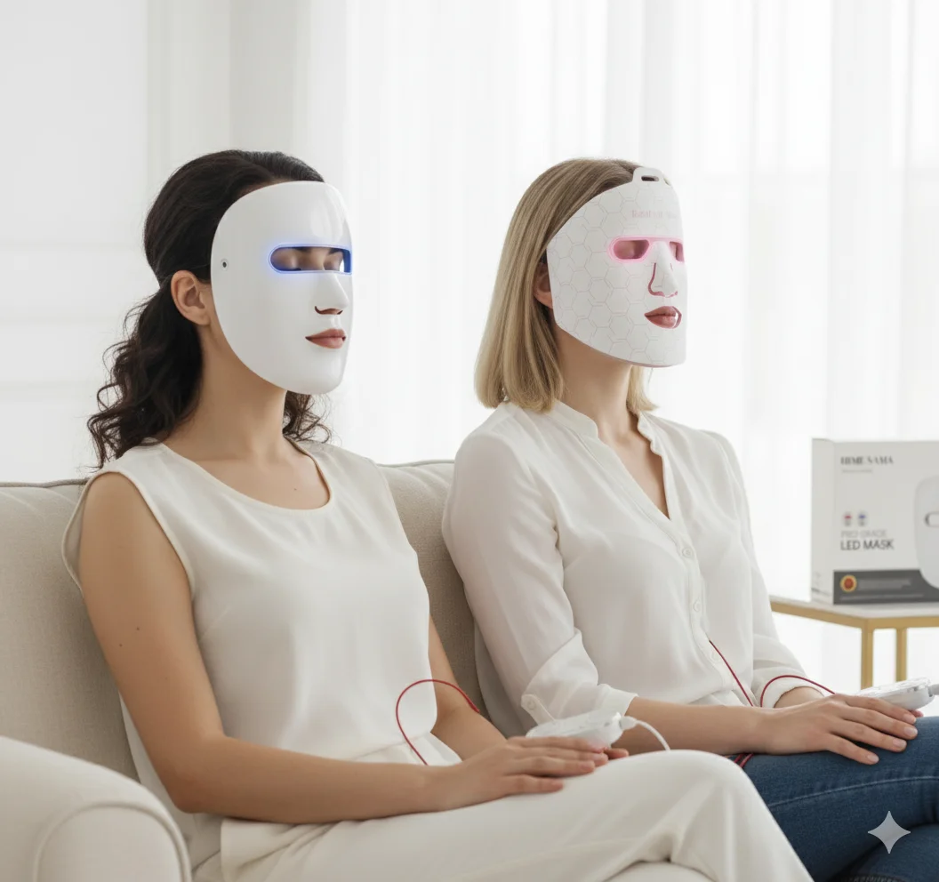 Máscaras LED Faciales para Piel Sensible