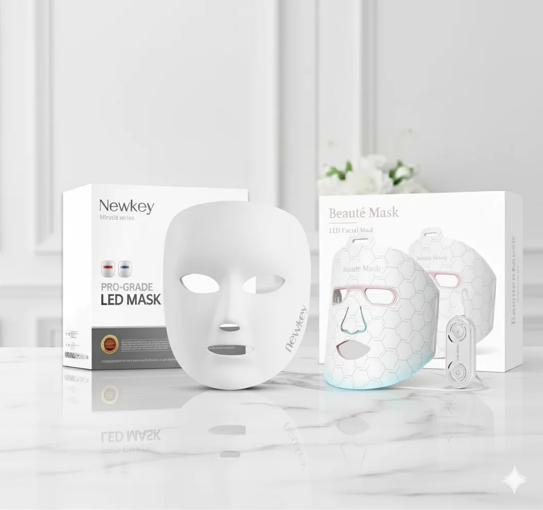 Máscaras LED Faciales para Piel Sensible