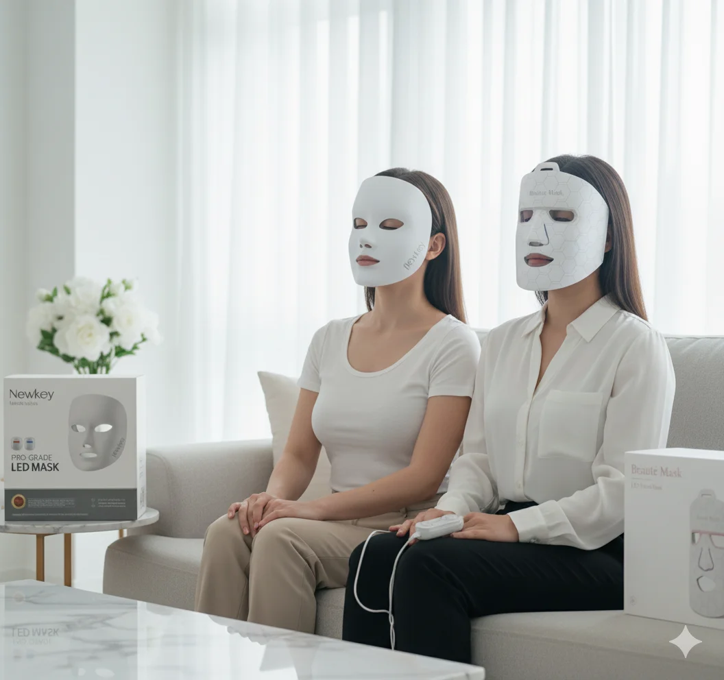 Máscaras LED Faciales para Piel Sensible