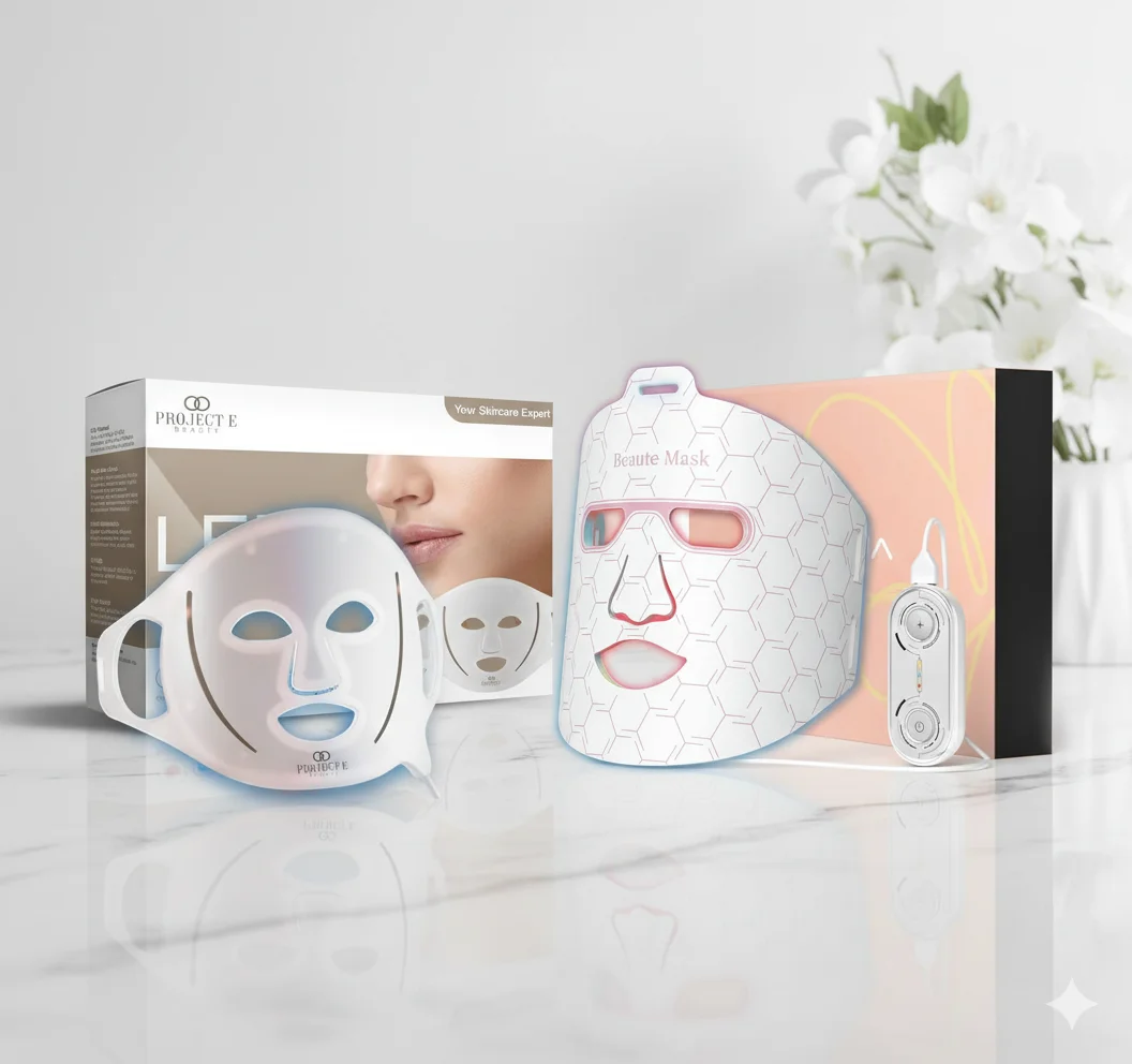 Máscaras LED Faciales para Piel Sensible