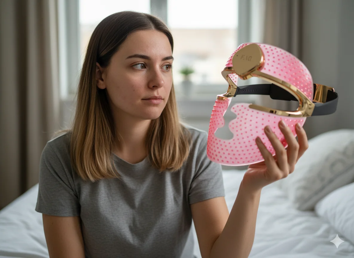 Máscaras LED Faciales para Piel Sensible