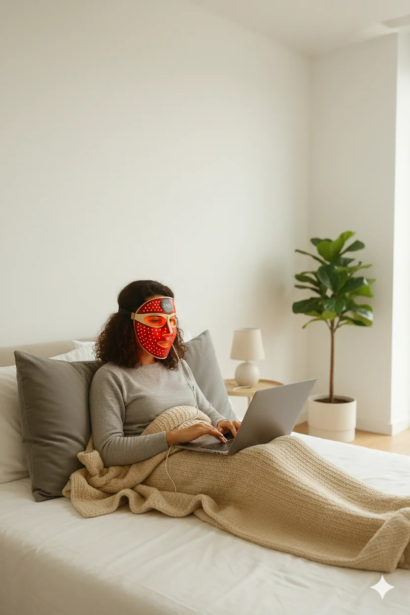 Máscaras LED Faciales para Piel Sensible